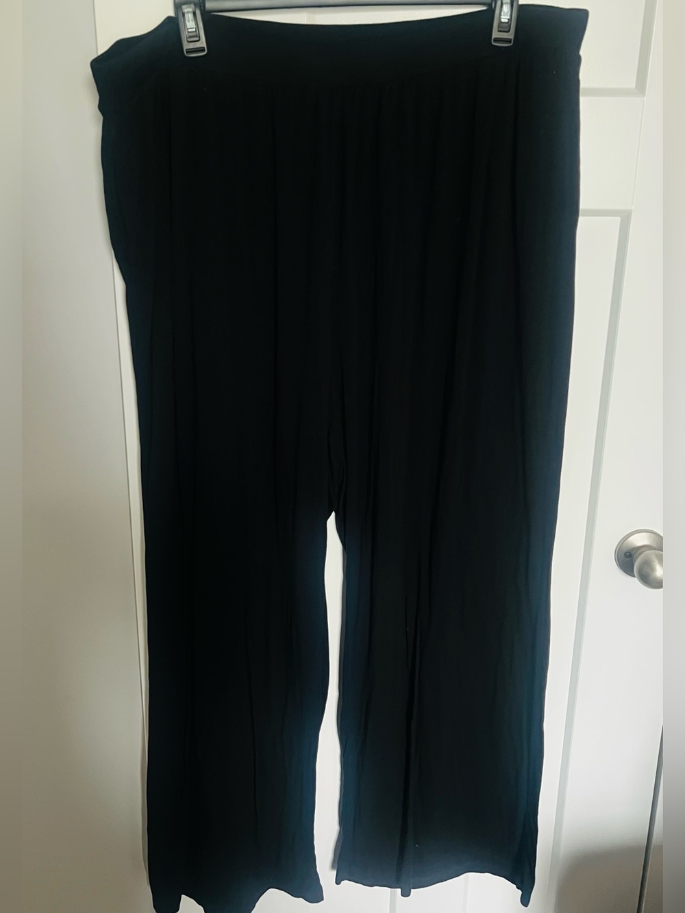 Ava & Viv Black Wide-Leg Pants
